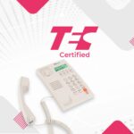 Beetel G30, TEC Certified, Caller ID LCD Display, Ringer LED,DTMF/FSK Compatible, 2-Way Adjustable Speaker Phone, Music on Hold, Desk/Wall Mountable, 3 Level LCD Contrast (Warm Grey) - Image 6
