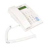 Beetel M64N Corded Landline Phone with 16 Digit and LCD Display, 2-Way Adjustable Speaker Phone, 99 Incoming and 18 Outgoing Call Memory,3 One-Touch Memory,TEC Certified (Warm Grey)