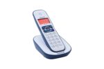 Beetel X73 Cordless 2.4Ghz Cordless Landline Phone with Caller ID Display, 2-Way Speaker Phone with Volume Controls, Auto Answer, Alarm Function, Stylish Design (Blue/White)