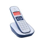 Beetel X73 Cordless 2.4Ghz Cordless Landline Phone with Caller ID Display, 2-Way Speaker Phone with Volume Controls, Auto Answer, Alarm Function, Stylish Design (Blue/White)