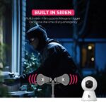Beetel 3MP Full HD Smart Wi-Fi CCTV Home Security Camera|360° with Pan Tilt|View & 2-Way Talk|Motion Alert|Night Vision|Smart Tracking|SD Card (Upto 256 GB), Alexa & Google Support|CC3 - Image 5