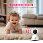 Beetel 3MP Full HD Smart Wi-Fi CCTV Home Security Camera|360° with Pan Tilt|View & 2-Way Talk|Motion Alert|Night Vision|Smart Tracking|SD Card (Upto 256 GB), Alexa & Google Support|CC3 - Image 3