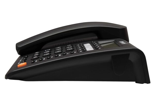 Beetel M59N Caller ID Corded Landline Phone with 16 Digit LCD Display & Adjustable contrast,10 One Touch Memory Buttons,2Ways SpeakerPhone,Music On Hold,Solid Build Quality,Classic Design (Black) - Image 9