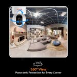 CP PLUS 3MP Smart Wi-Fi CCTV Security Camera | 360° Pan & Tilt | CTC Cyber Secure | View & Talk | Smart Detection Suite | Night Vision | Cloud Storage | Supports OK Google | CP-E35Q (Pack of 2) - Image 5