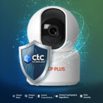 CP PLUS 4MP Quad HD Smart Wi-Fi CCTV Camera for Home | 360° Pan & Tilt | CTC Cyber Secure Tech | View & Talk | Smart Detection Suite | IR Night Vision | Cloud Recording | Support OK Google | CP-E45Q - Image 5