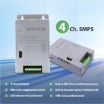CP PLUS 4 Channel CCTV Power Supply SMPS |12V 3A High Efficiency Adapter with LED Indicators| EMI Filter| Overload & Short Circuit Protection| Use for Video Surveillance Cameras| CP-DPS-PD04V2-12D - Image 3