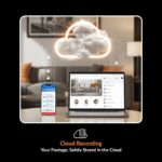 CP PLUS 3MP Smart Wi-Fi CCTV Security Camera | 360° Pan & Tilt | CTC Cyber Secure | View & Talk | Smart Detection Suite | Night Vision | Cloud Storage | Supports OK Google | CP-E35Q (Pack of 2) - Image 9