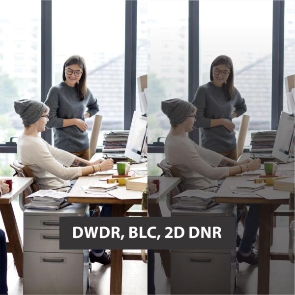 CP PLUS 5MP Dome CCTV Camera | 3.6mm Lens | 30M Smart IR Night Vision | Built-in Mic | DWDR | 2D DNR | BLC | Analog 4-in-1 Output AHD/TVI/CVI/CVBS | Indoor Surveillance Dome Camera | CP-URC-DC51PL3C - Image 8
